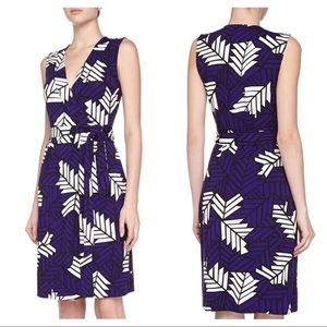 Diane vonFurstenberg iconic wrap dress in sleeveless